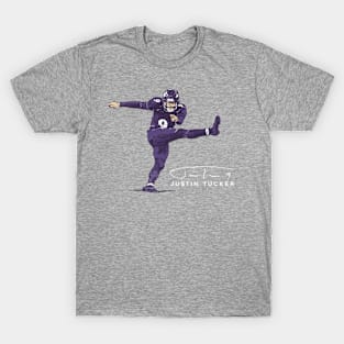 Justin Tucker Baltimore Golden Leg T-Shirt